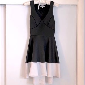 Black and White Dress